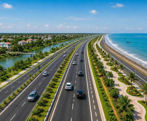 Tỉnh nhỏ thứ hai miền Tây sắp có tuyến đường hành lang ven biển dài hơn 60km, vốn đầu tư gần 9.200 tỷ