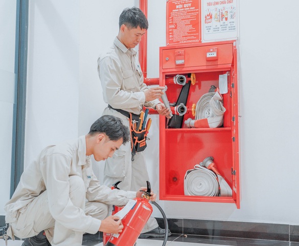 Phòng cháy chữa cháy: "Lá chắn" bảo vệ an toàn cho các tòa chung cư