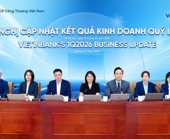 VietinBank Quý 1/2026: Tiếp tục nền tảng tăng trưởng bền vững