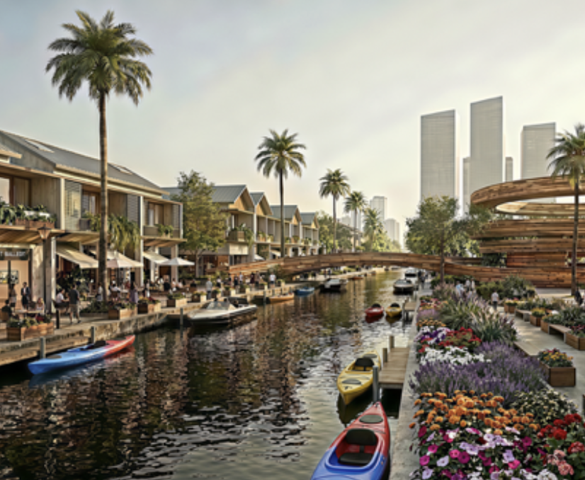 Việt Nam sắp có tổ hợp giải trí đêm quy mô quốc tế lấy cảm hứng từ Clarke Quay của Singapore, tọa lạc bên bờ vịnh di sản thế giới của đất nước