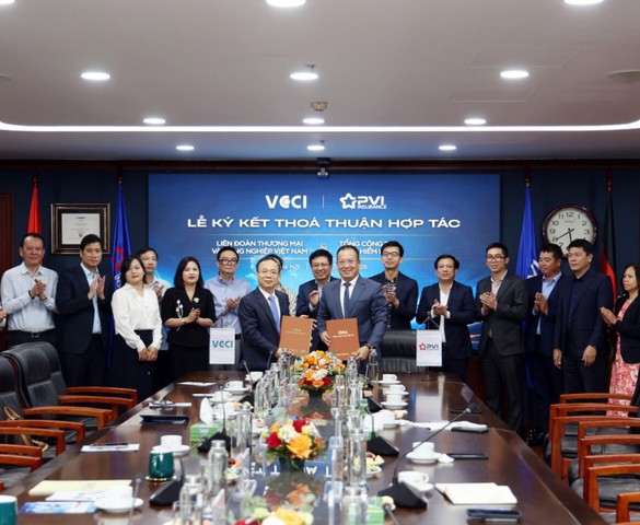 VCCI và Bảo hiểm PVI bắt tay hỗ trợ doanh nghiệp nâng cao năng lực cạnh tranh