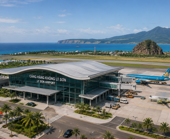 Việt Nam sẽ có thêm sân bay mới, vốn gần 20.000 tỷ, tọa lạc tại đặc khu nhỏ bé của miền Trung