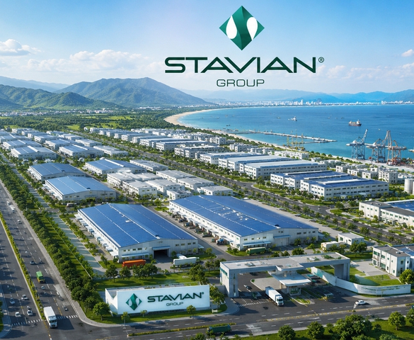 Stavian đổ bộ TP tương lai của Việt Nam với KCN quy mô hơn 3 triệu m2, vốn đầu tư gần 4.000 tỷ