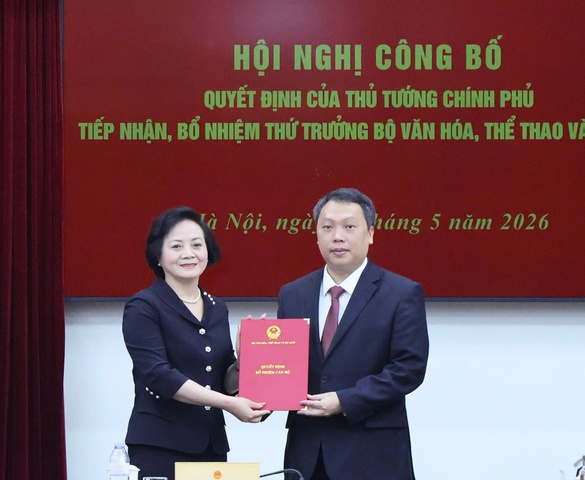 Bổ nhiệm ông Nguyễn Huy Dũng giữ chức Thứ trưởng Bộ VHTT&DL