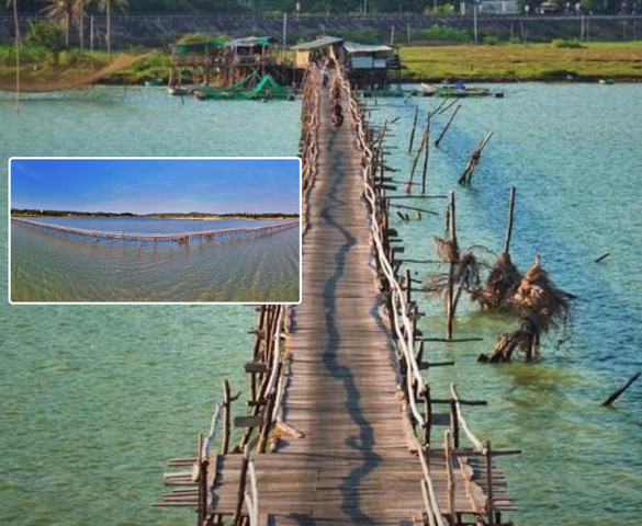 Độc đáo cây cầu gỗ dài nhất Việt Nam: Gắn với truyền thuyết linh thiêng, mỗi năm được 'tái sinh' một lần
