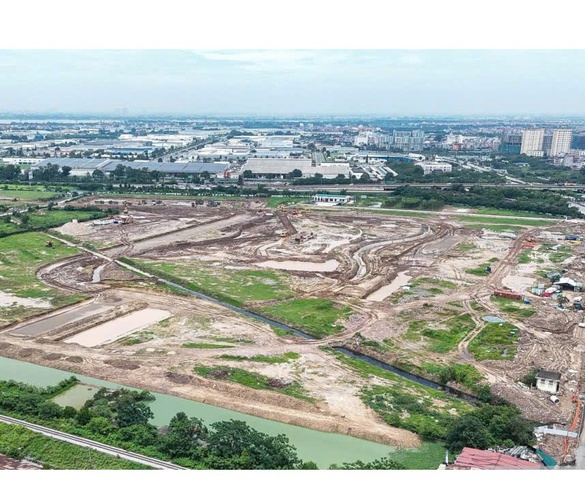 Cận cảnh khu đất gần 40ha xây dựng khu đô thị Hateco Đông Anh