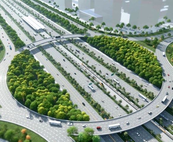 TP tương lai của Việt Nam tăng tốc giải phóng mặt bằng tuyến đường phục vụ sân bay lớn nhất miền Bắc