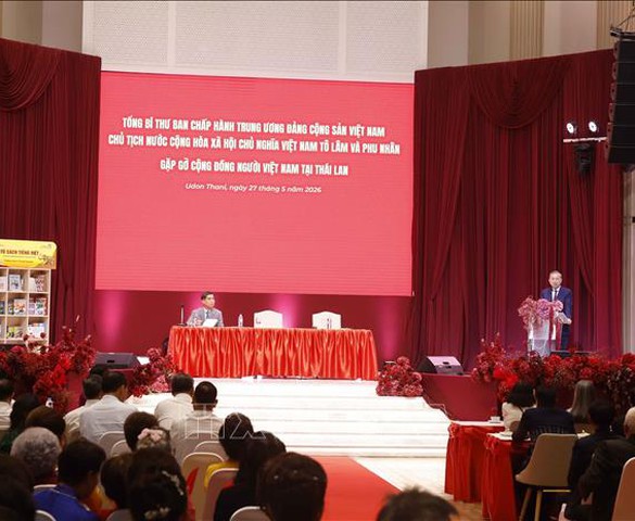 Tổng Bí thư, Chủ tịch nước Tô Lâm gặp gỡ cộng đồng người Việt Nam tại Thái Lan