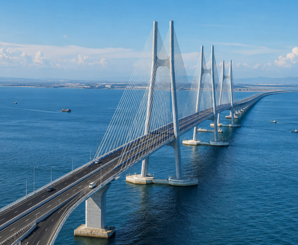 Việt Nam sắp xây dựng thêm cầu vượt biển dài gần 18km, gấp 3 lần cầu vượt biển dài nhất hiện tại, vốn đầu tư khoảng 19.000 tỷ