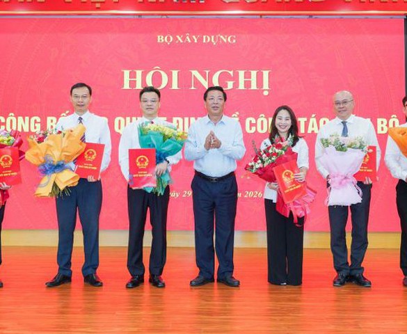 Bộ Xây dựng tái bổ nhiệm nhà báo Nguyễn Thái Bình làm Tổng Biên tập Tạp chí Xây dựng