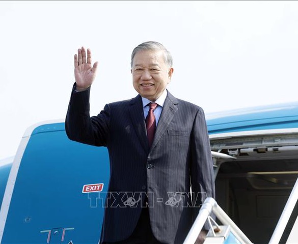 Tổng Bí thư, Chủ tịch nước Tô Lâm lên đường thăm cấp Nhà nước tới Cộng hòa Ấn Độ