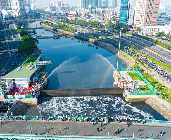 Việt Nam sắp đưa vào vận hành siêu dự án chống ngập 10.000 tỷ, cứu cánh cho thành phố giàu có nhất cả nước