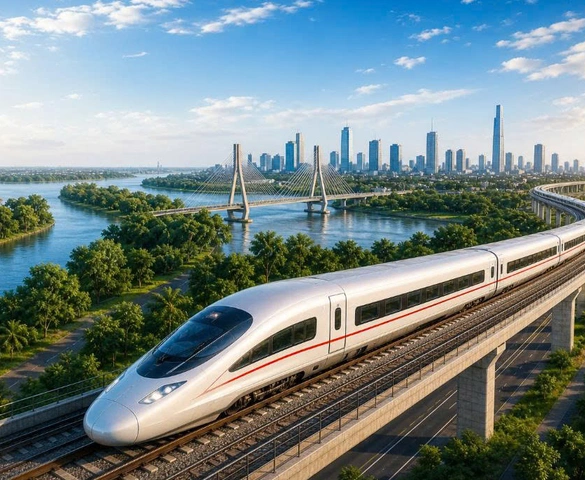 CT Group đề xuất đầu tư tuyến đường sắt cao tốc hơn 280km qua 6 tỉnh, thành phía Nam