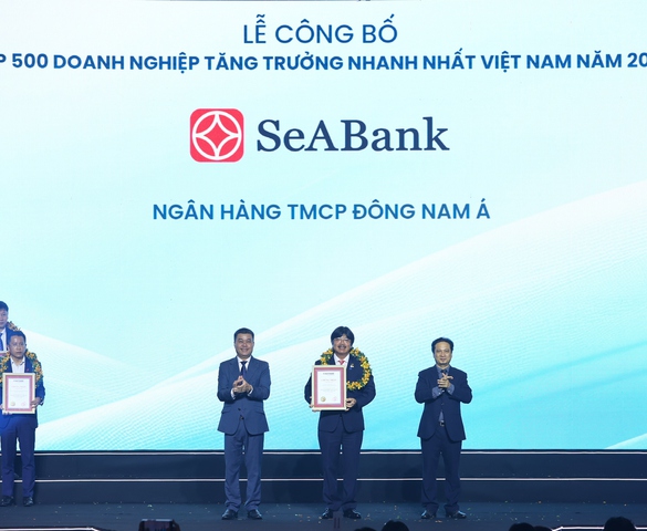 SeABank lần thứ 7 vào FAST500, củng cố nền tảng tăng trưởng bền vững
