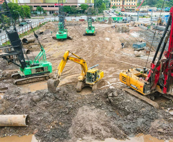 Hiện trạng nhiều lô đất từng bỏ hoang nhiều năm của dự án chung cư Booyoung