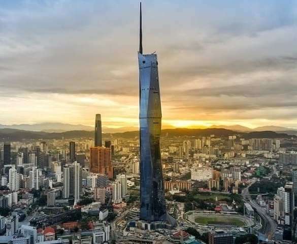 Tòa nhà chọc trời cao thứ 2 Đông Nam Á: Vượt Landmark 81 hơn 200m, kỹ thuật xây dựng đáng kinh ngạc giữa thời tiết khắc nghiệt