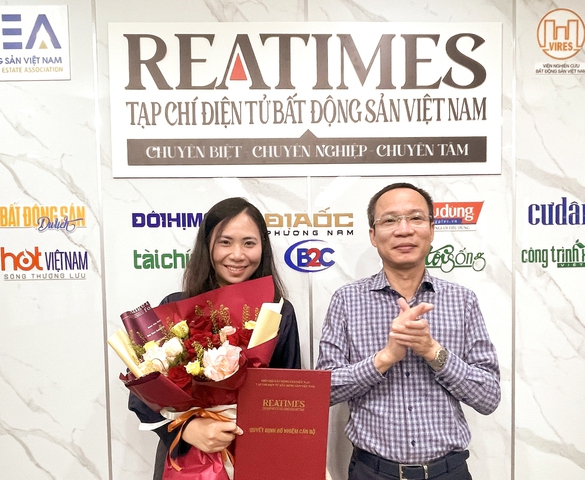 Bổ nhiệm Trưởng Văn phòng đại diện Tạp chí điện tử Bất động sản Việt Nam tại TP.HCM