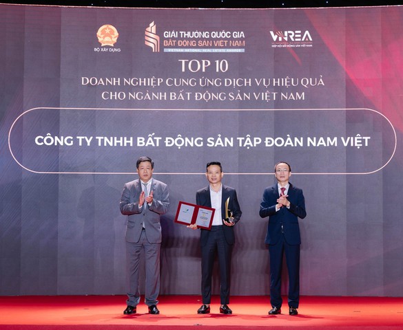 Nam Việt Group ghi dấu ấn tại Giải thưởng Quốc gia Bất động sản Việt Nam lần thứ II