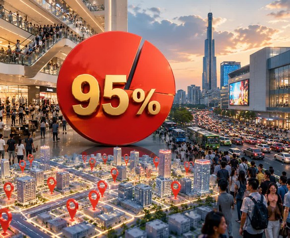 Điều gì đang xảy ra với thị trường bán lẻ TP. HCM khi gần 95% diện tích đã được lấp đầy?