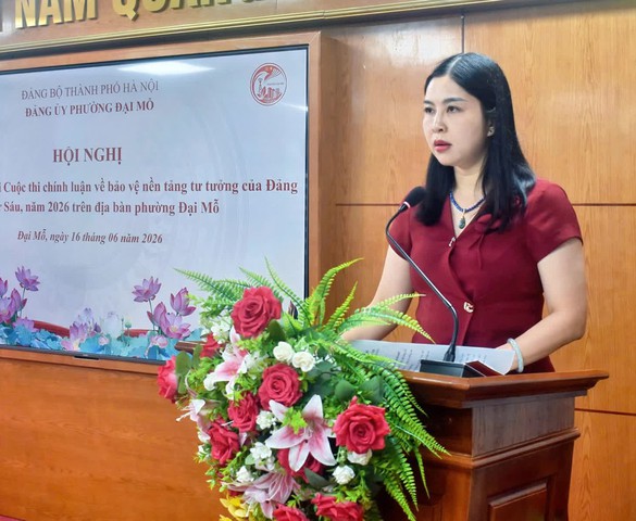 Reatimes đạt giải Nhất Cuộc thi chính luận về bảo vệ nền tảng tư tưởng của Đảng lần thứ Sáu năm 2026 tại phường Đại Mỗ