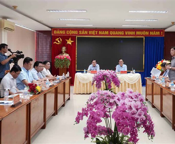 Cà Mau: Tháo gỡ khó khăn, đẩy nhanh tiến độ các dự án trọng điểm