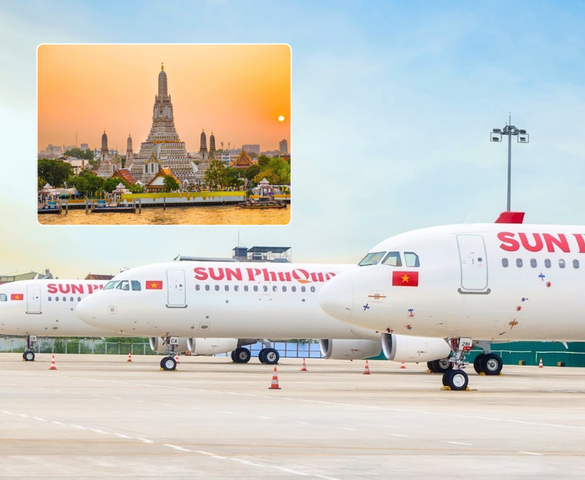 Hãng hàng không trẻ nhất Việt Nam chính thức có thêm đường bay thẳng từ 'đảo ngọc' đến xứ sở Chùa Vàng