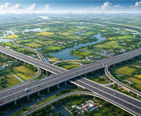 Sau 5 năm nữa, miền Bắc sẽ có tuyến vành đai dài hơn 300km, đi qua 7 tỉnh thành phố
