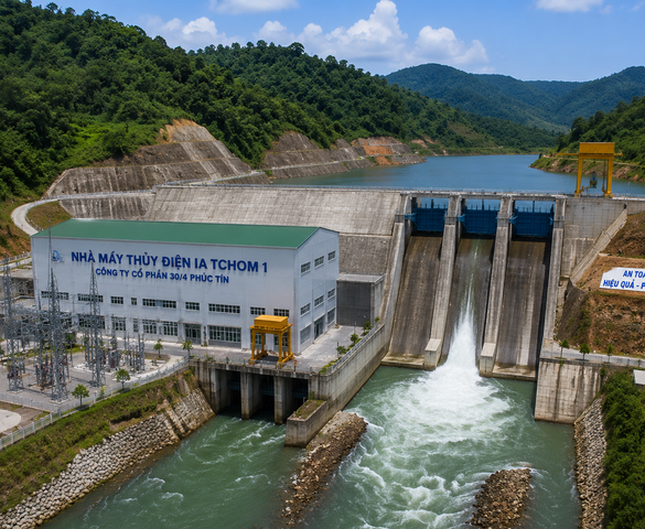 Việt Nam khởi công thêm một dự án thuỷ điện mới, hơn 2 năm nữa vận hành
