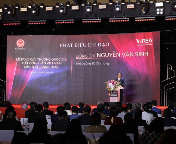 Lễ trao Giải thưởng Quốc gia Bất động sản Việt Nam lần thứ II (2025 - 2026)