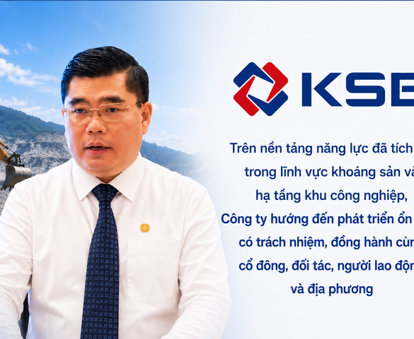 Dồn lực cho 2 khu công nghiệp, KSB hướng tới doanh thu hơn 1.000 tỷ đồng năm 2026