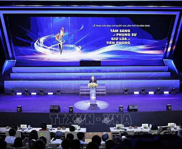 Chủ tịch Quốc hội Trần Thanh Mẫn: Báo chí tiếp tục dùng ngòi bút sắc bén để phụng sự Tổ quốc, phục vụ nhân dân