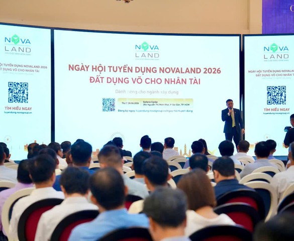 Novaland tuyển dụng hơn 1.000 nhân sự ngành xây dựng, chuẩn bị cho chu kỳ tăng trưởng mới