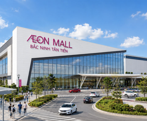 Chính thức khởi động TTTM Aeon Mall 77.000m2 tại tỉnh sẽ là TP tương lai của Việt Nam