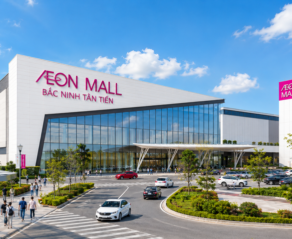 Bắc Ninh cho AeonMall thuê đất làm trung tâm thương mại gần 4.000 tỷ đồng