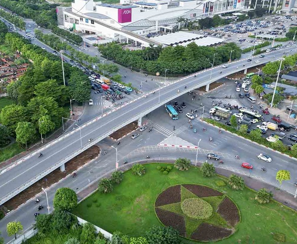 Hầm chui gần 800 tỷ cạnh TTTM Aeon Mall đầu tiên tại Hà Nội sẽ thông xe kỹ thuật trước Tết Nguyên đán 2027