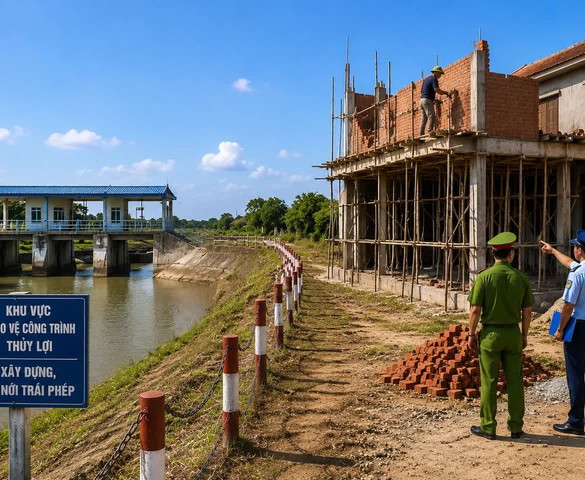 Chỉ nửa tháng nữa, xây dựng hay cơi nới trái phép trong phạm vi này có thể bị phạt đến 100 triệu đồng