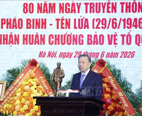 Tổng Bí thư, Chủ tịch nước Tô Lâm: Xây dựng lực lượng Pháo binh - Tên lửa hiện đại, đủ sức hoàn thành nhiệm vụ trong điều kiện mới