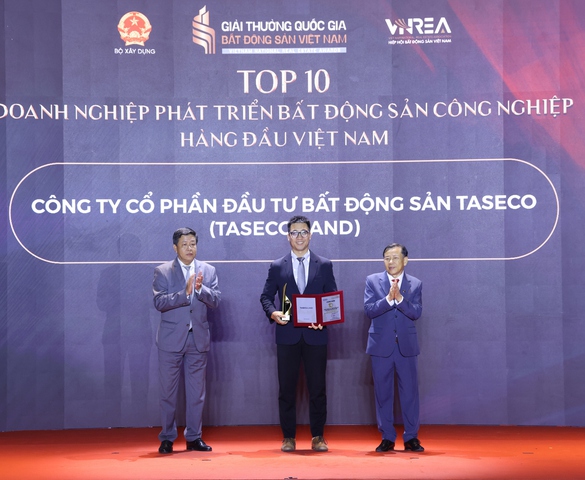 Dấu ấn bất động sản công nghiệp đưa Taseco Land đến cú đúp Giải thưởng Quốc gia Bất động sản Việt Nam