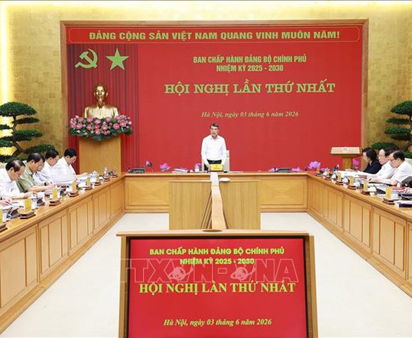 Đảng bộ Chính phủ nâng cao hiệu lực lãnh đạo, đáp ứng yêu cầu nhiệm vụ mới