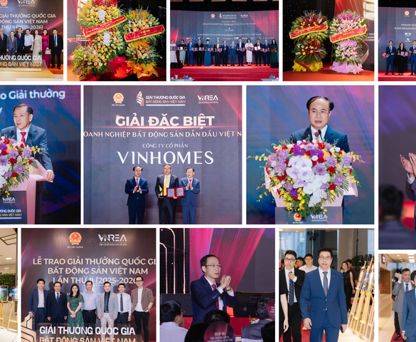 Nhìn lại những hình ảnh ấn tượng tại Lễ trao Giải thưởng Quốc gia Bất động sản Việt Nam lần thứ II