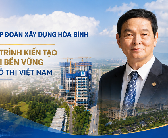 Tập đoàn Xây dựng Hòa Bình: Hành trình kiến tạo giá trị bền vững cho đô thị Việt Nam