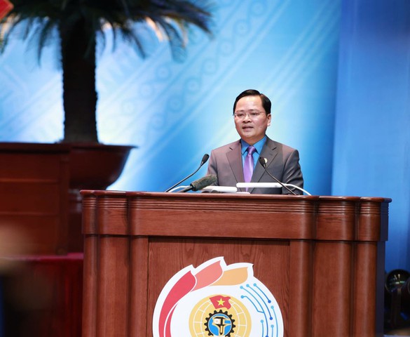 Ông Nguyễn Anh Tuấn tái đắc cử Chủ tịch Tổng Liên đoàn Lao động Việt Nam