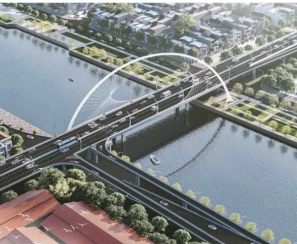 Chưa đầy 1 tháng nữa, thành phố giàu nhất Việt Nam chính thức khởi công xây dựng trục giao thông mới hơn 6.000 tỷ nối ra khu Nam với thiết kế độc đáo