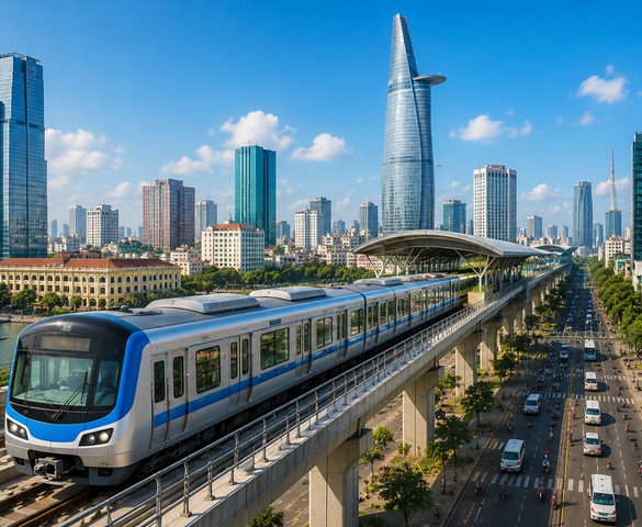 Chỉ 6 tháng nữa, đô thị giàu có của Việt Nam sẽ khởi công tuyến metro hơn 86.000 tỷ