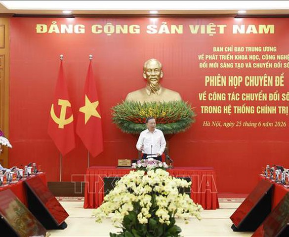 Chuyển đổi số trong hệ thống chính trị: Phát triển dữ liệu và các nền tảng dùng chung