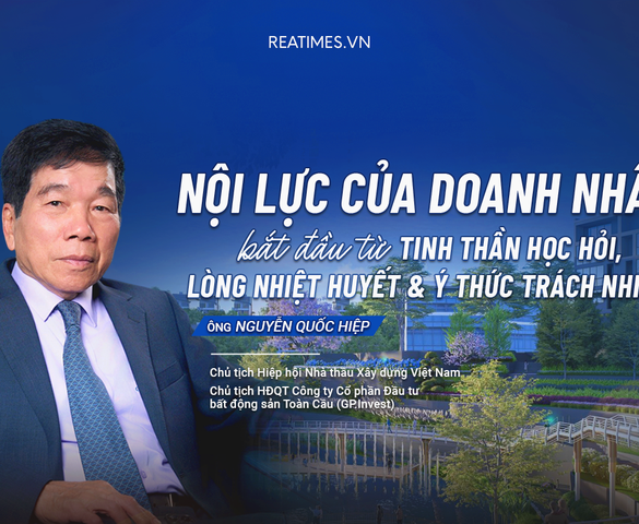 Doanh nhân Nguyễn Quốc Hiệp: Một đời kiến tạo bằng chữ tín và trách nhiệm
