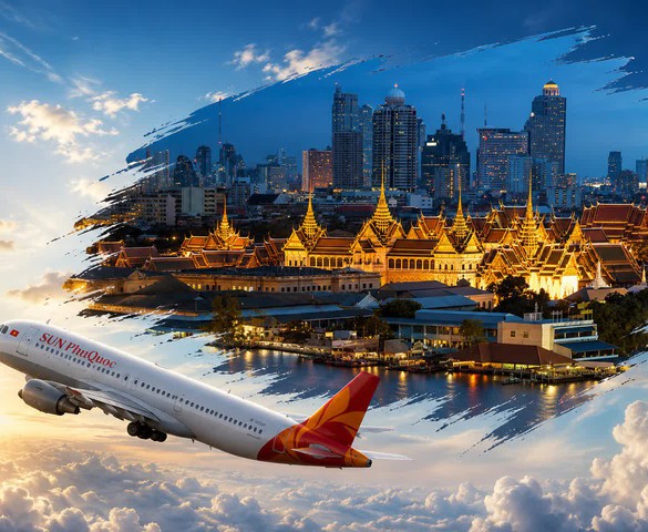 Chỉ 15 ngày nữa, hãng hàng không trẻ nhất Việt Nam sẽ có thêm đường bay đến 'kinh đô du lịch' của Thái Lan