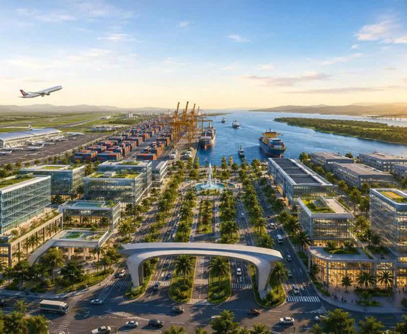 Việt Nam sẽ có thêm khu thương mại tự do gần 2.800ha theo mô hình tích hợp, gắn với sân bay và cảng biển