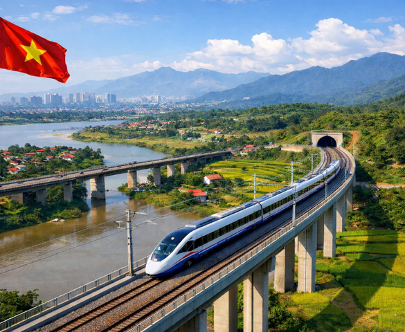 Đề xuất tăng thêm hơn 86.000 tỷ cho đại dự án đường sắt qua 6 tỉnh, thành phía Bắc