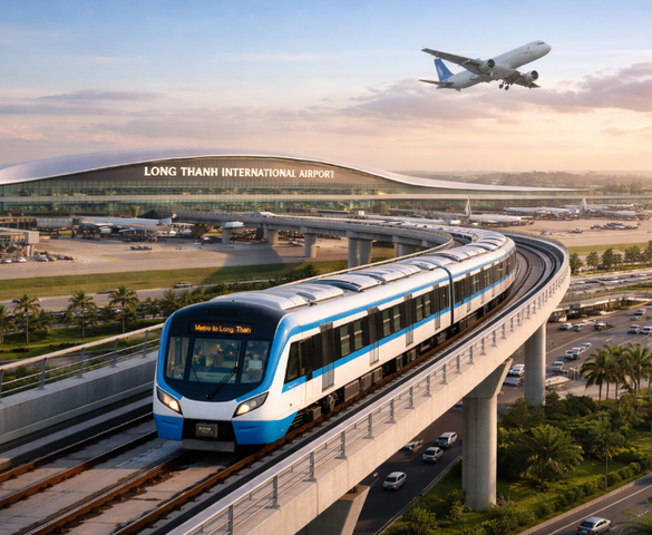TP giàu nhất Việt Nam triển khai bồi thường cho dự án hơn 60.000 tỷ kéo dài tuyến metro đến siêu sân bay Long Thành